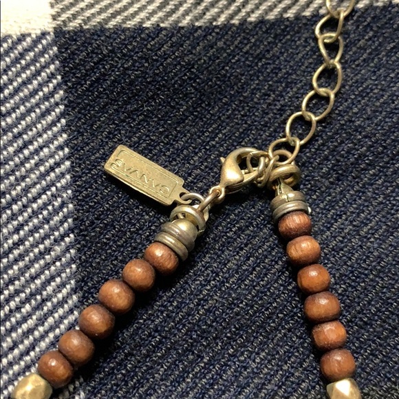 Wood and Stone Canvas Natural elementals necklace - Picture 2 of 4